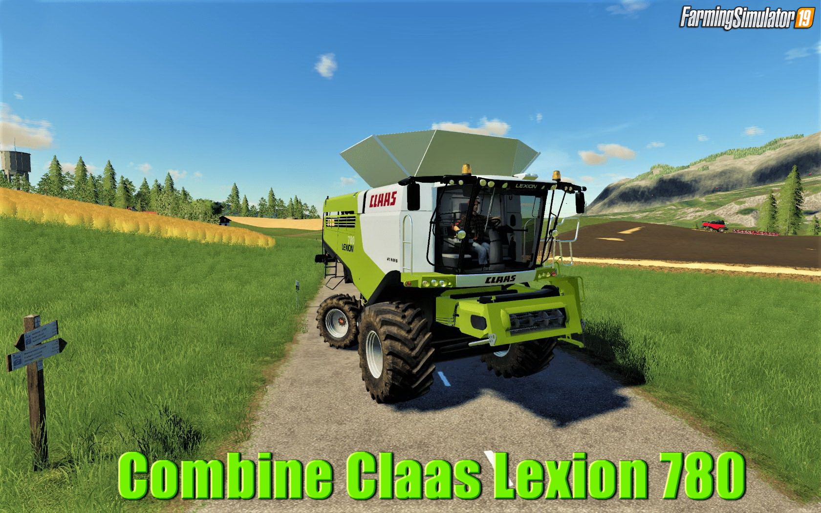 Combine Claas Lexion 780 v1.0 for FS19