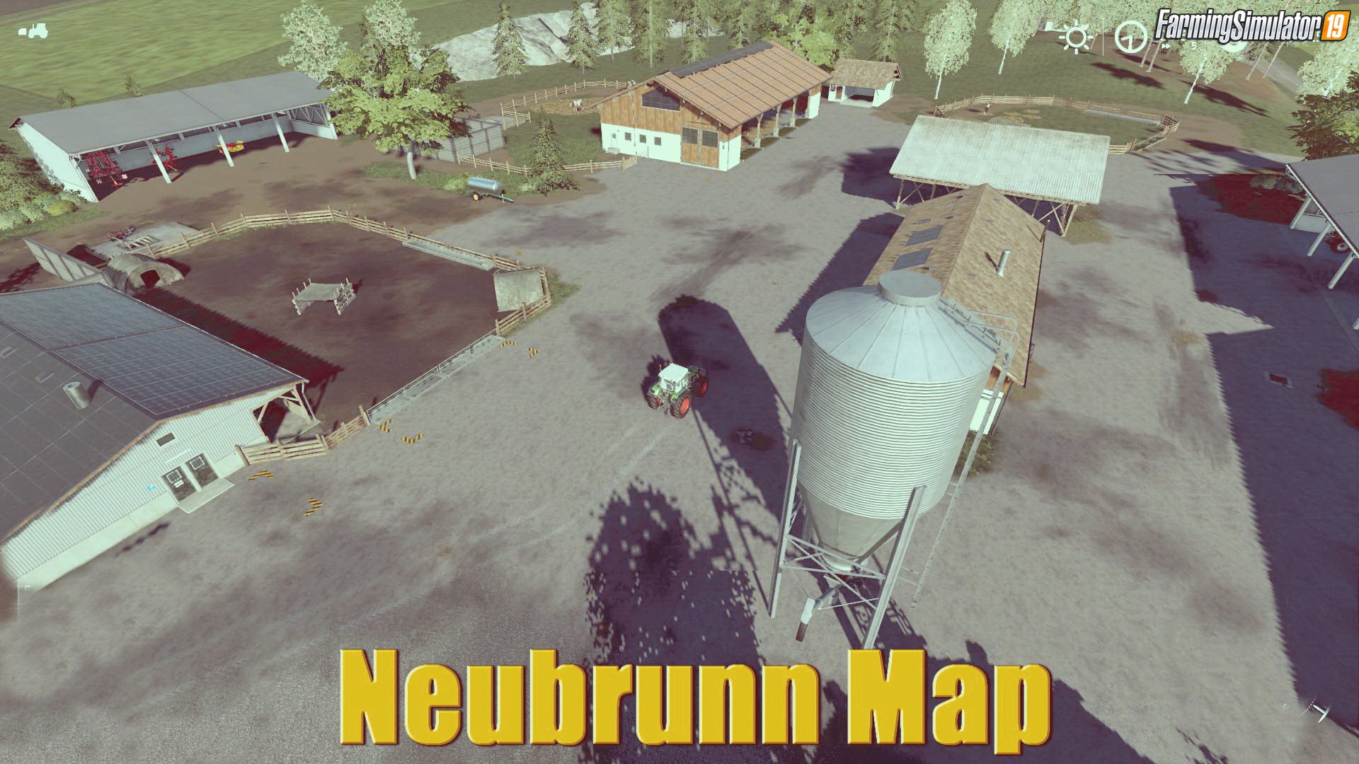 Neubrunn Map for FS19