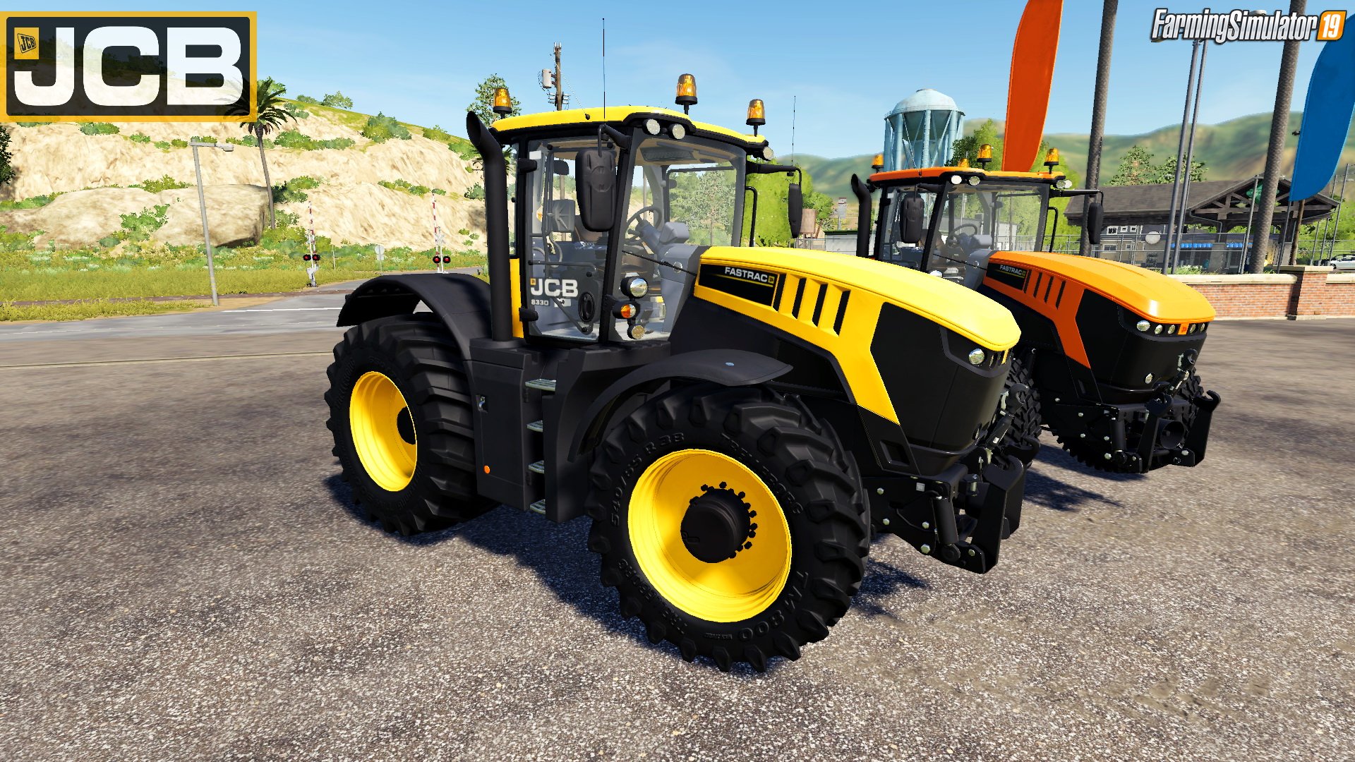 JCB Fastrac 8330 v1.0 Edit by Stevie for FS19