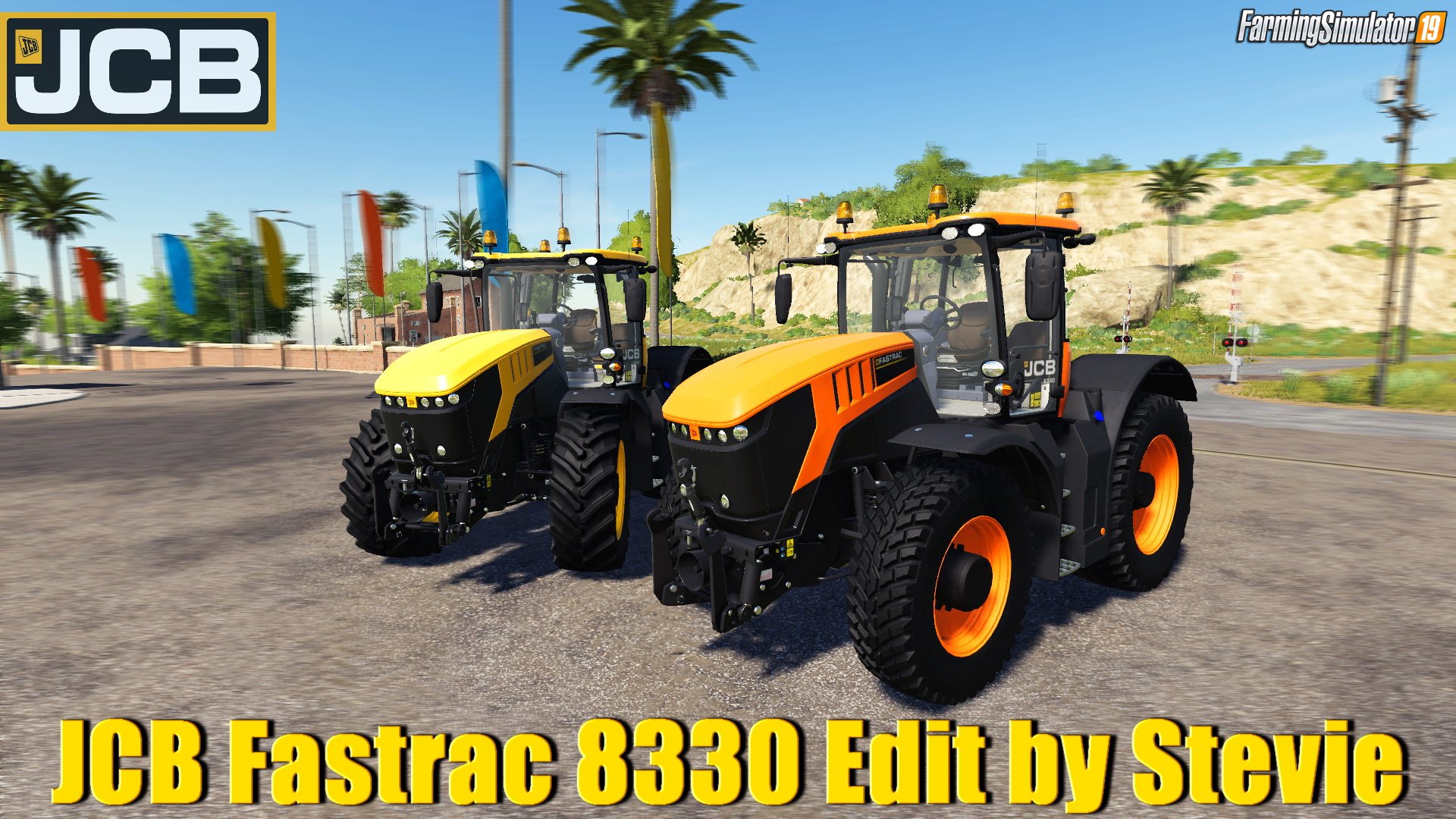 JCB Fastrac 8330 v1.0 Edit by Stevie for FS19