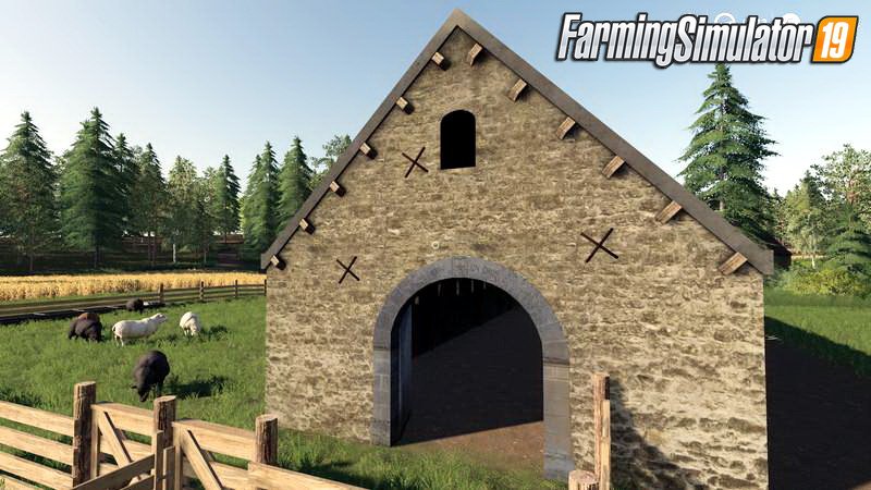 Old sheep placeable v1.0 for FS19