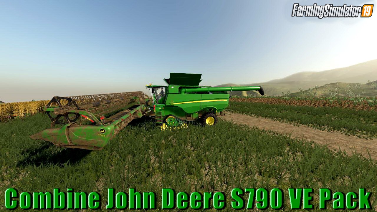 John Deere S790 VE Pack for FS19