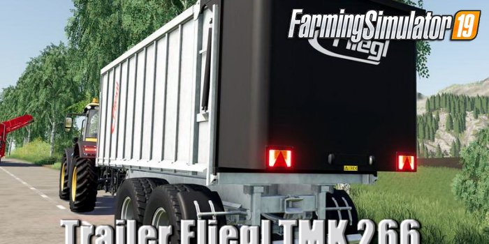 Trailer Fliegl Tmk 266 Bull V10 For Fs19 8732