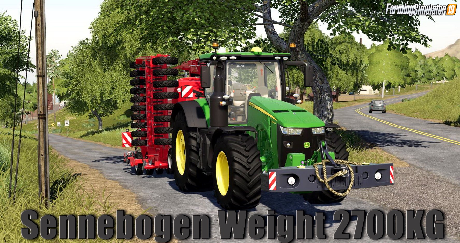 Sennebogen Weight 2700KG v1.0 for FS19