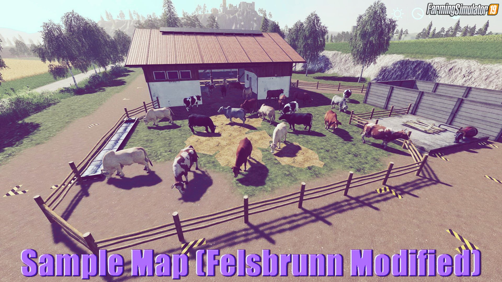 Sample Map (Felsbrunn Modified) FS19