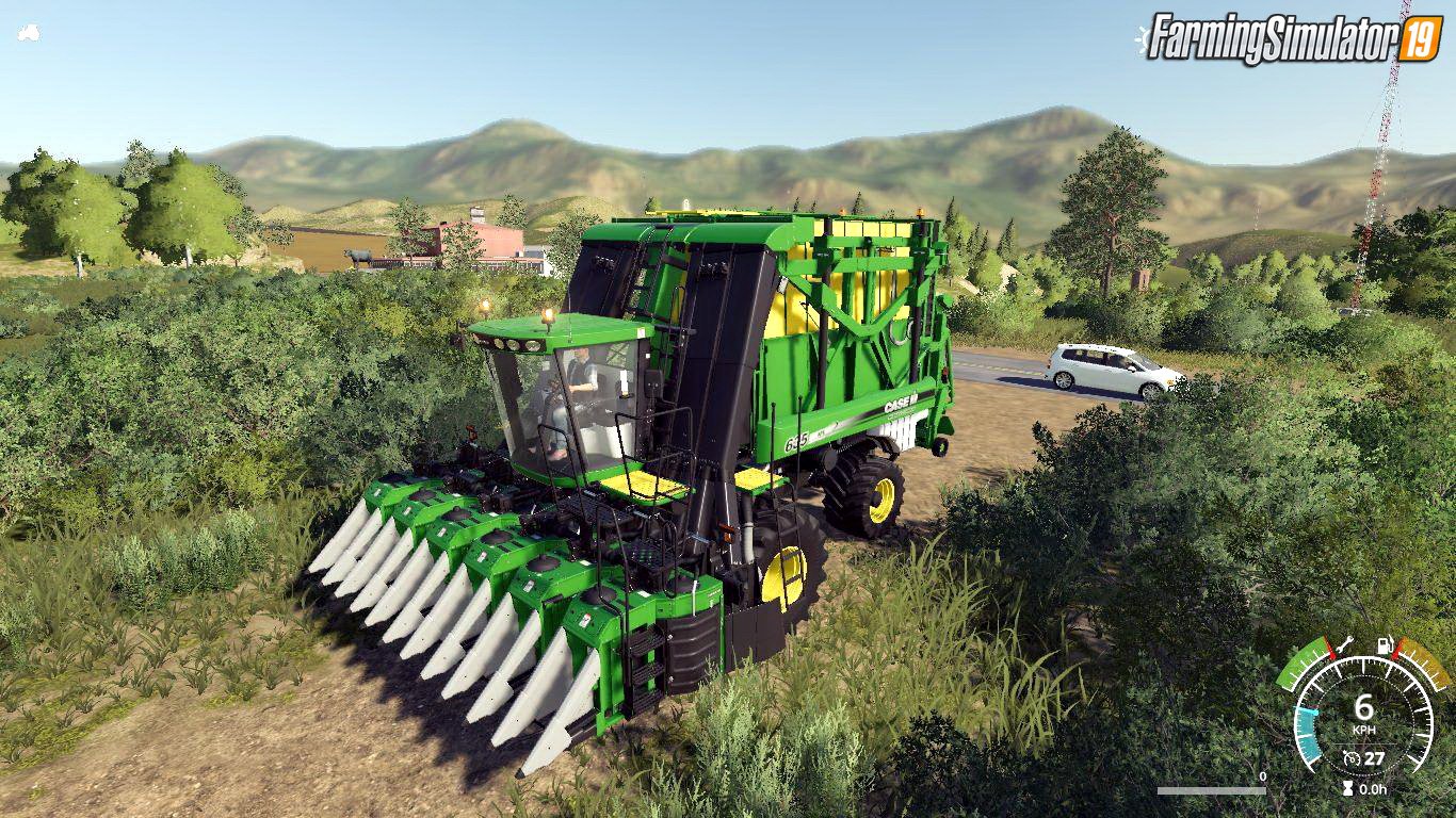 Combine CASE Module Express 635 v1.0 by Stevie for FS19