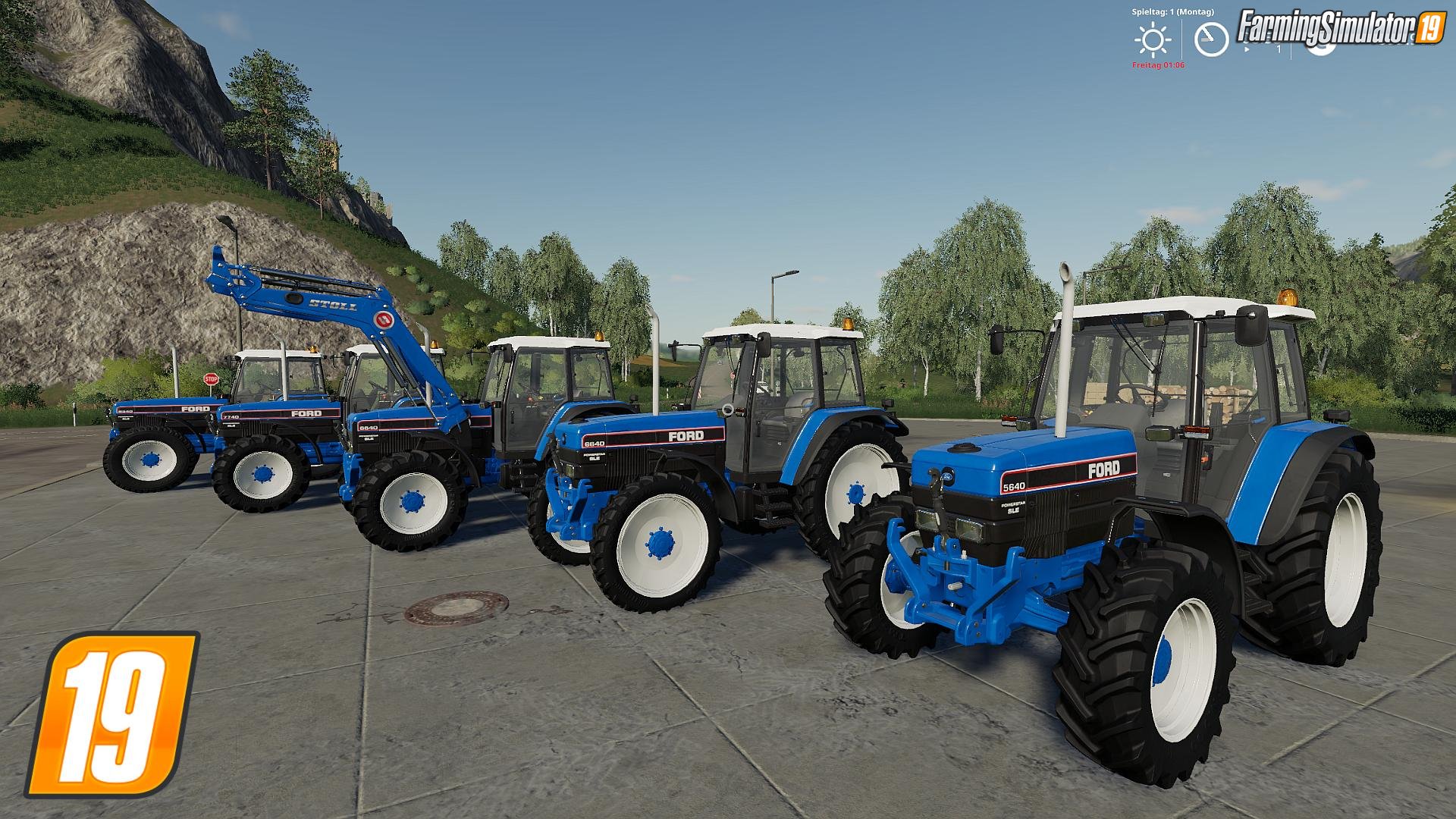 Tractor Ford 40er Serie v1.0 by Jekyll for FS19