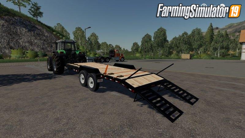 Skidsteer Trailer v1.0 for FS19