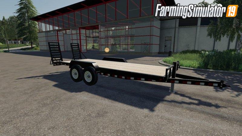 Skidsteer Trailer v1.0 for FS19