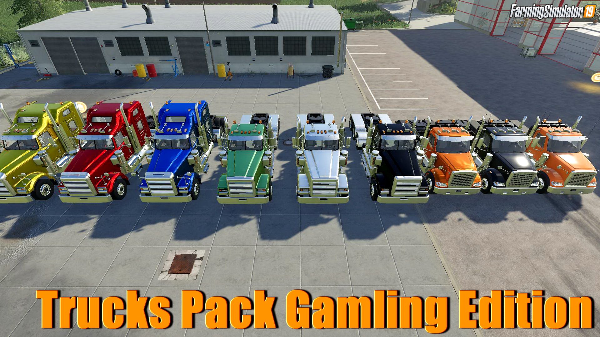 Trucks Pack Gamling Edition v1.0 for FS19