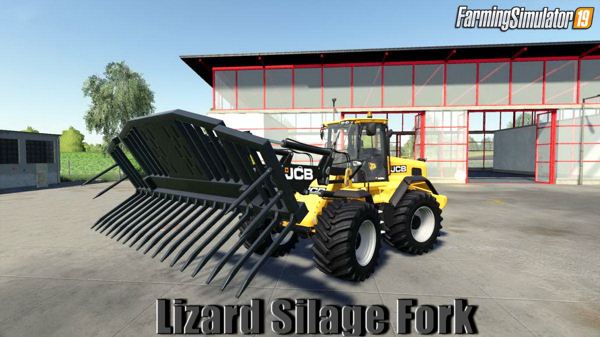 Lizard Silage Fork v1.0 by David Rostock for FS19