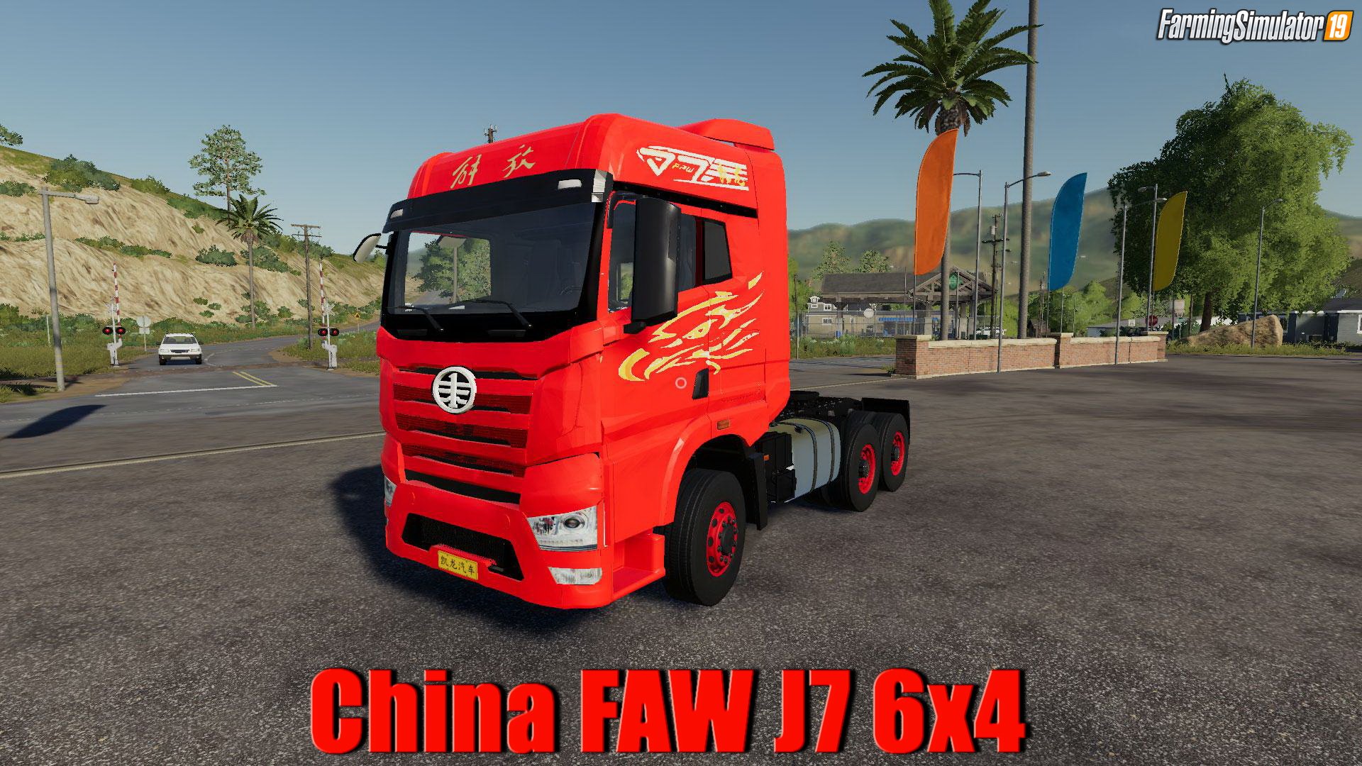 China FAW J7 6x4 v1.0 for FS19