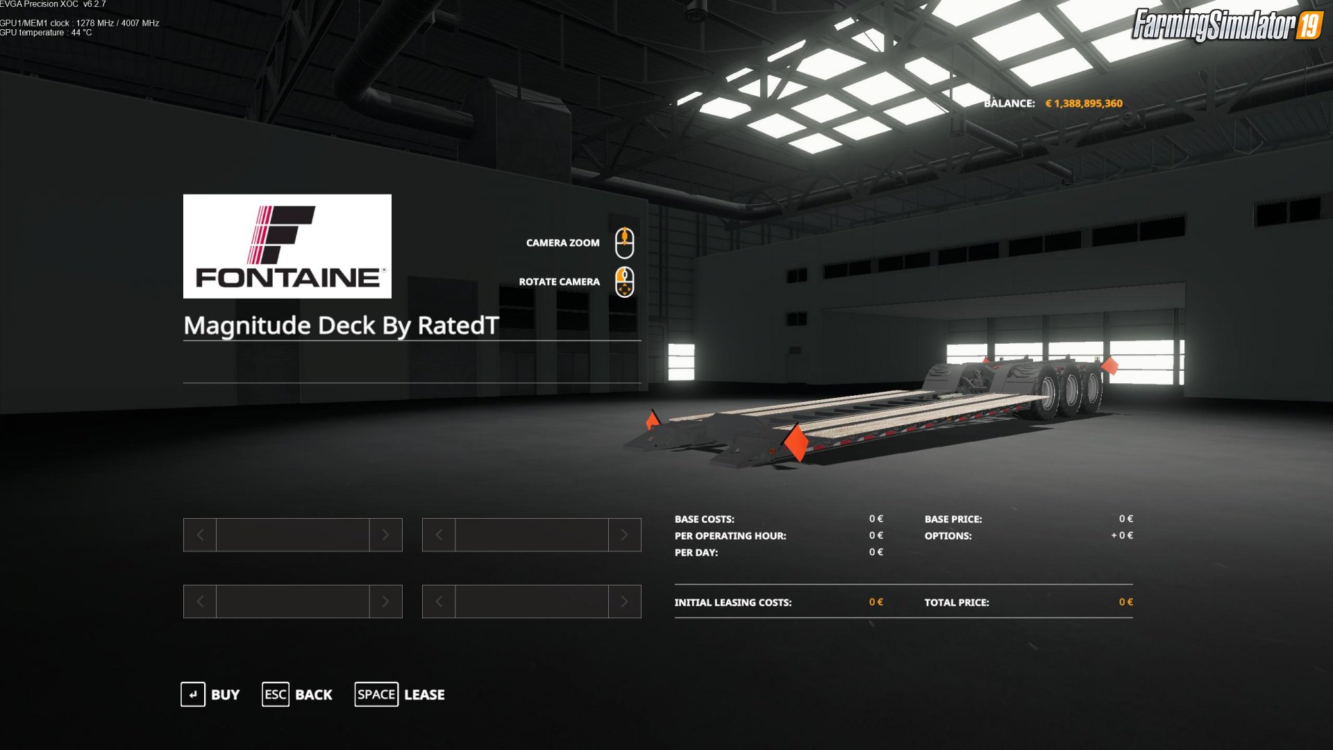 FONTAINE MAGNITUDE Low Loader FS19