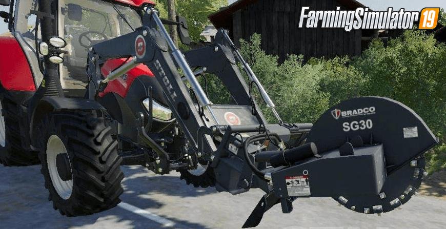 Baumstampffrase v1.1 for FS19