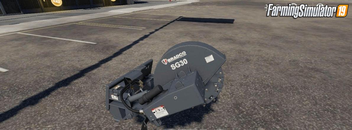 Baumstampffrase v1.1 for FS19