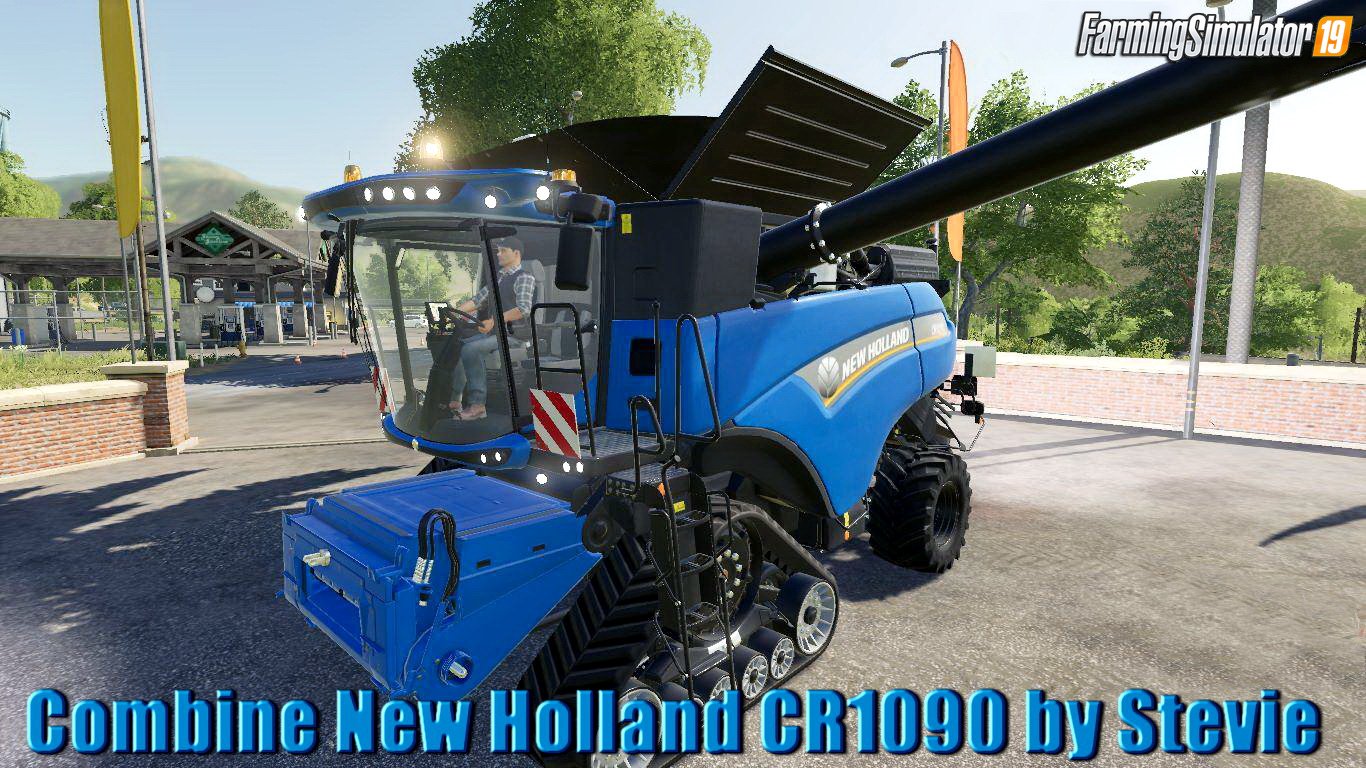 Combine New Holland CR1090 v1.0 by Stevie for FS19