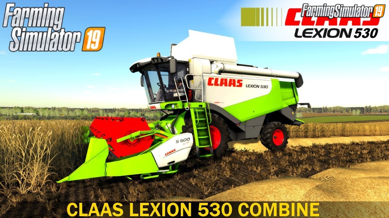 Combine CLAAS LEXION 530 FS19