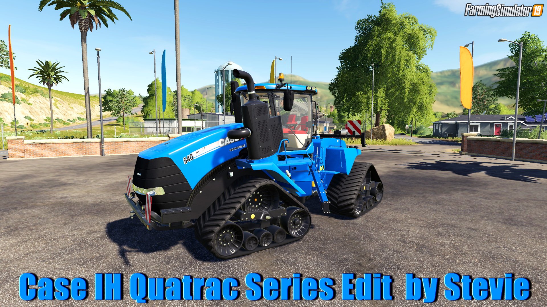 Case IH Quatrac Series v1.0 Edit by Stevie for FS19