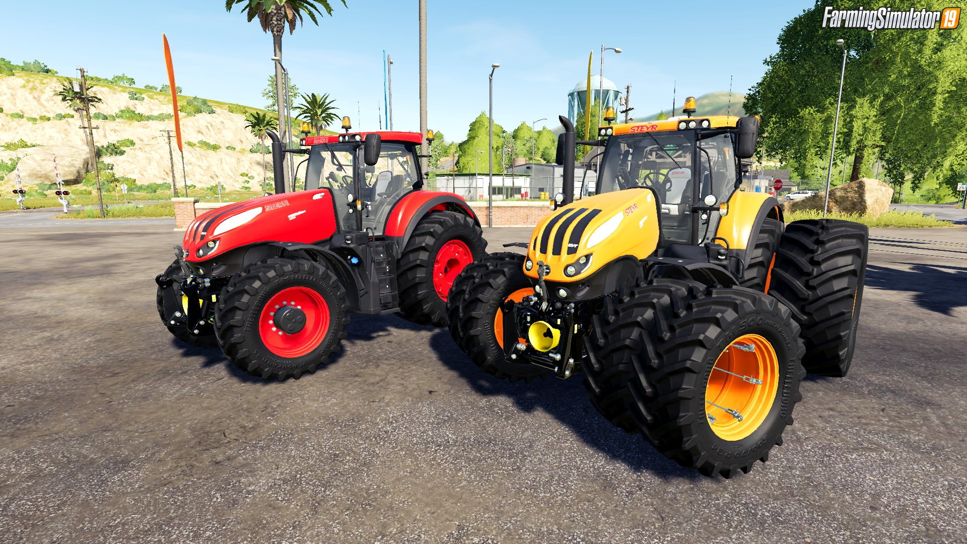 Tractor Steyr Terrus CVT Edit v1.0 by Stevie for FS19