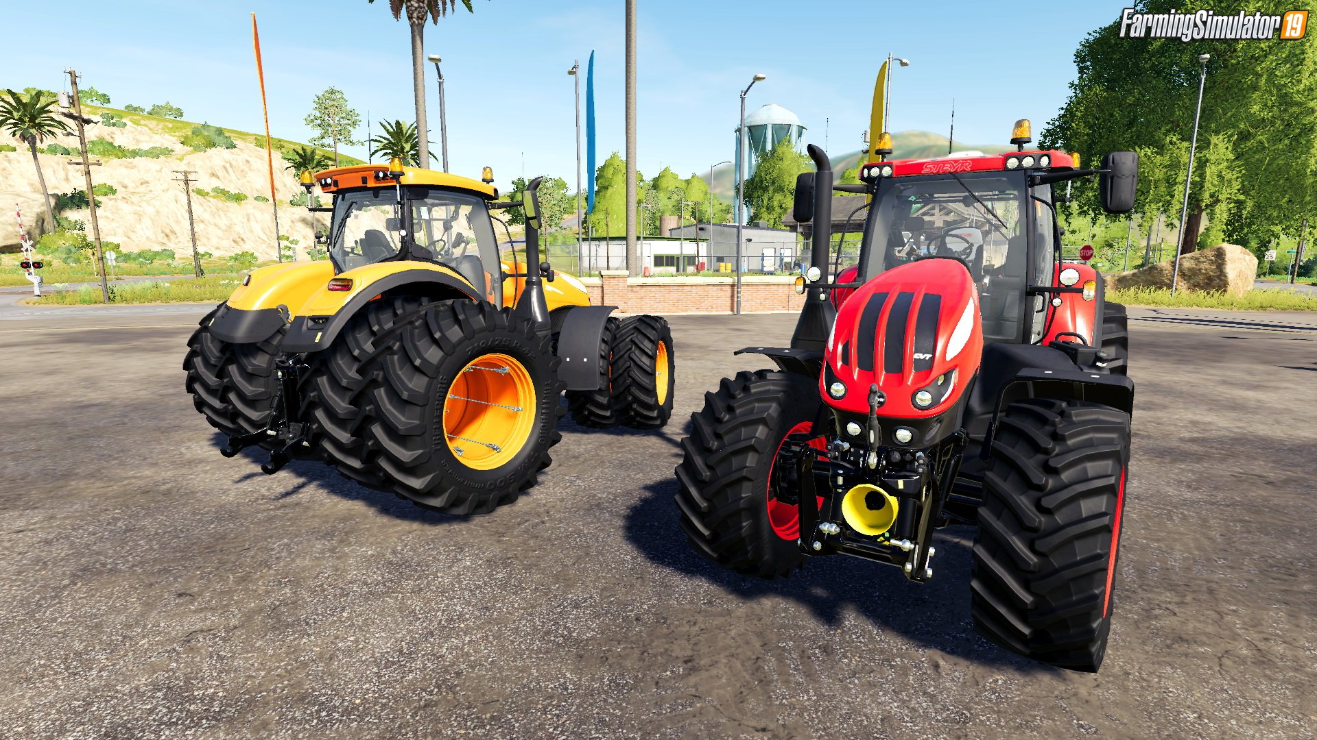 Tractor Steyr Terrus CVT Edit v1.0 by Stevie for FS19