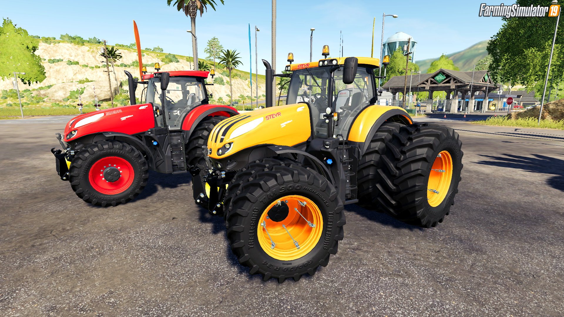 Tractor Steyr Terrus CVT Edit v1.0 by Stevie for FS19