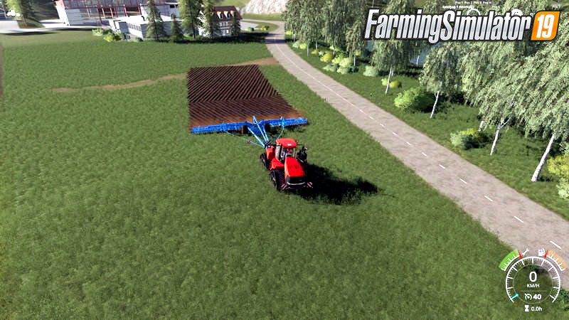 Heliodor 16m plow v1.1 for FS19