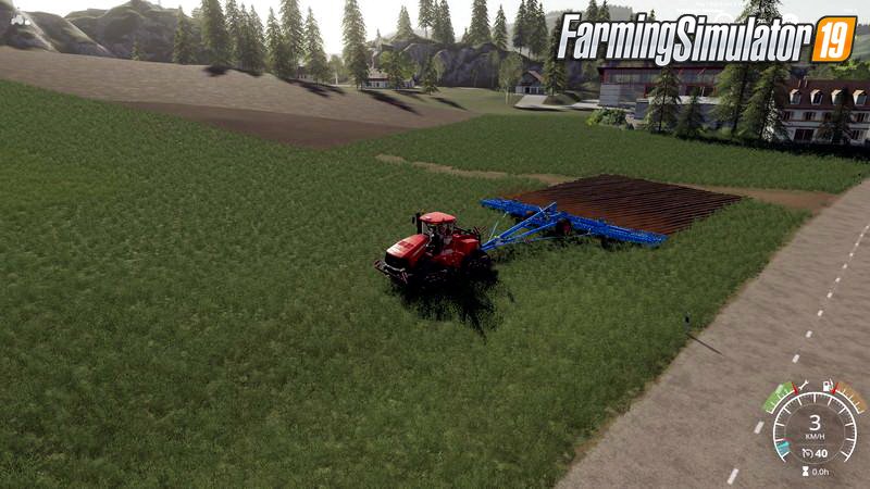 Heliodor 16m plow v1.1 for FS19