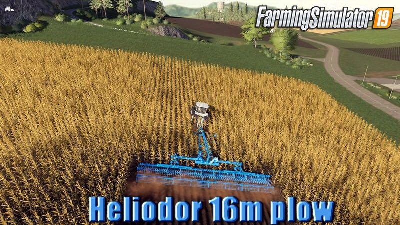 Heliodor 16m plow v1.1 for FS19