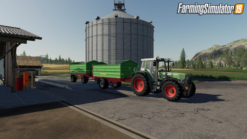 Trailer Strautmann SZK 802 v1.0 for FS19