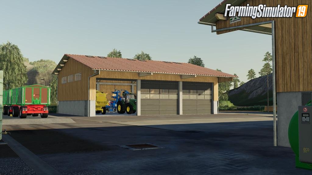 Composite Machine Sheds v1.0 for FS19