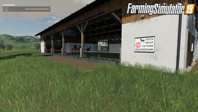 Pferdestall Placeable v1.0 for FS19