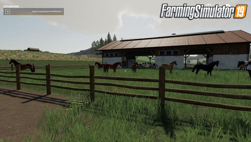 Pferdestall Placeable v1.0 for FS19