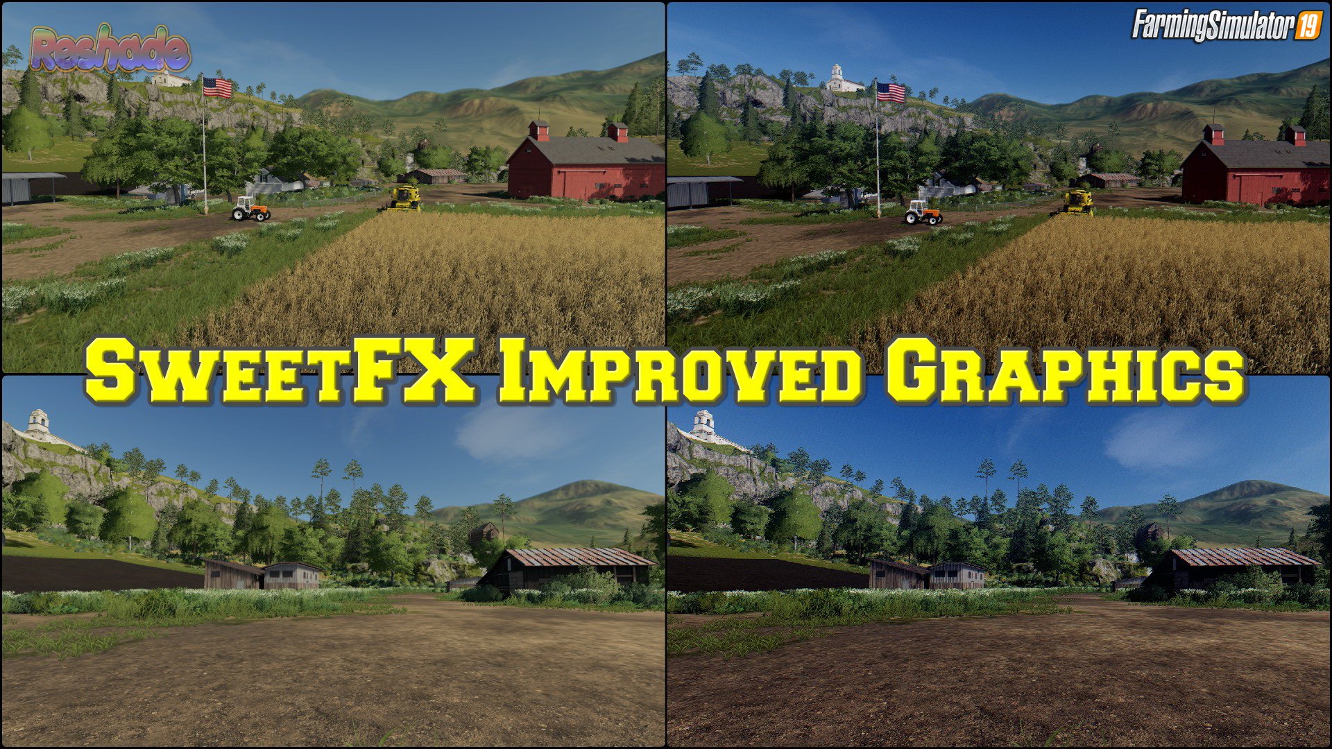 SweetFX Improved Graphics v1.0 by JBK for FS19