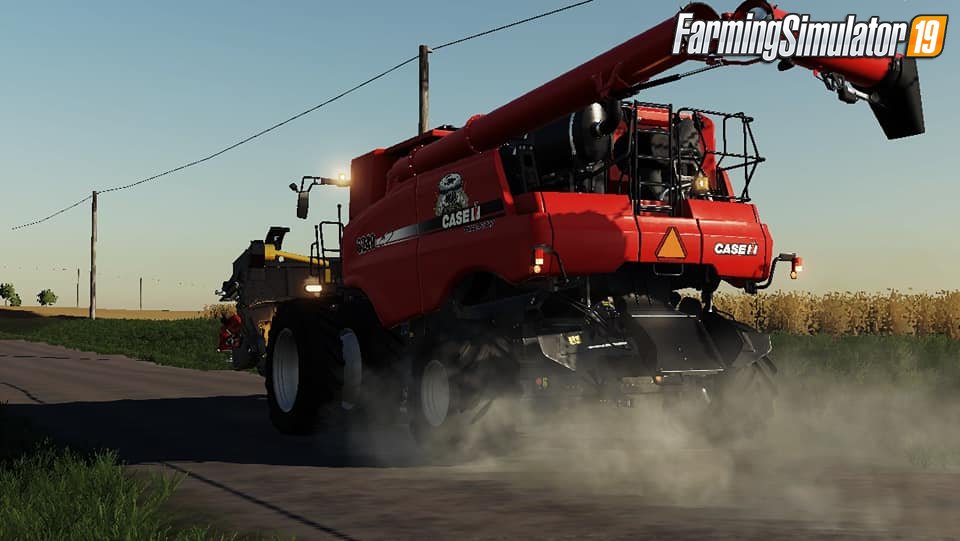 Combine Case IH Axial-Flow 240 USA Series v1.0 for FS19