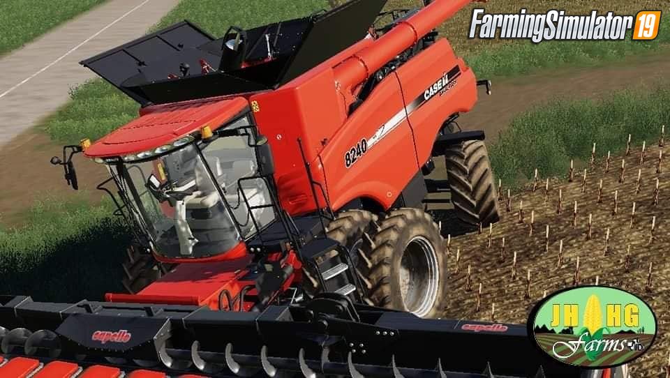 Combine Case IH Axial-Flow 240 USA Series v1.0 for FS19