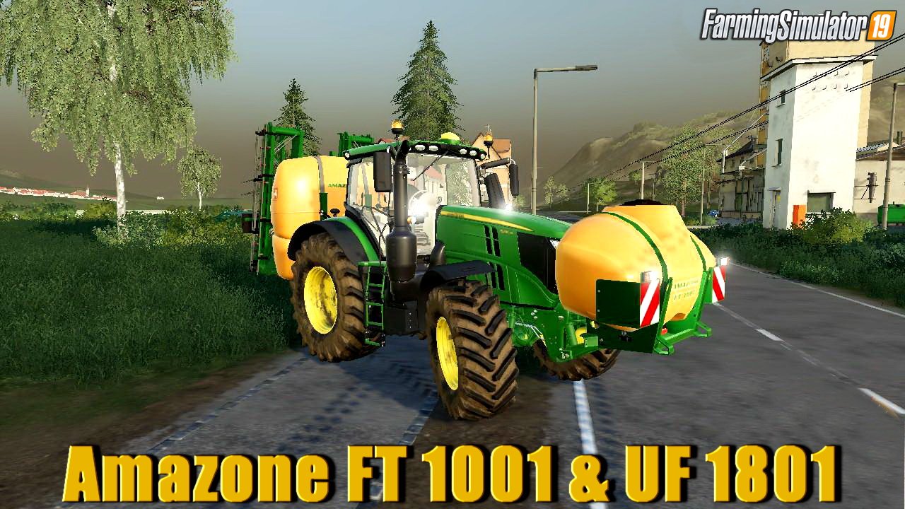 Amazone FT 1001 & UF 1801 v1.0 for FS19