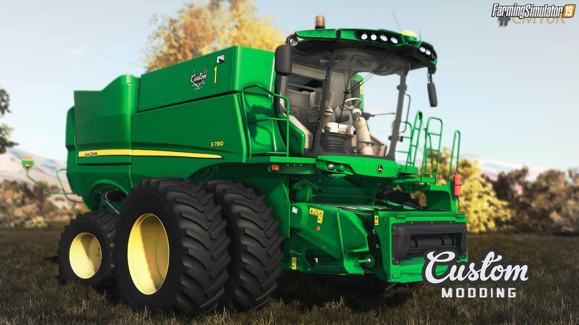 John Deere S700 US v1.0 by Custom Modding for FS19