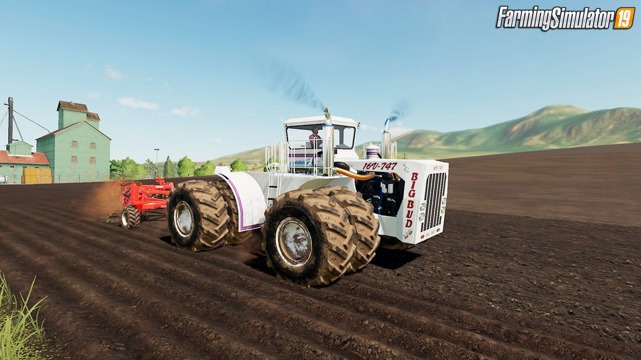 Tractor Big Bud 747 v1.0 by GIANTS Software for FS19