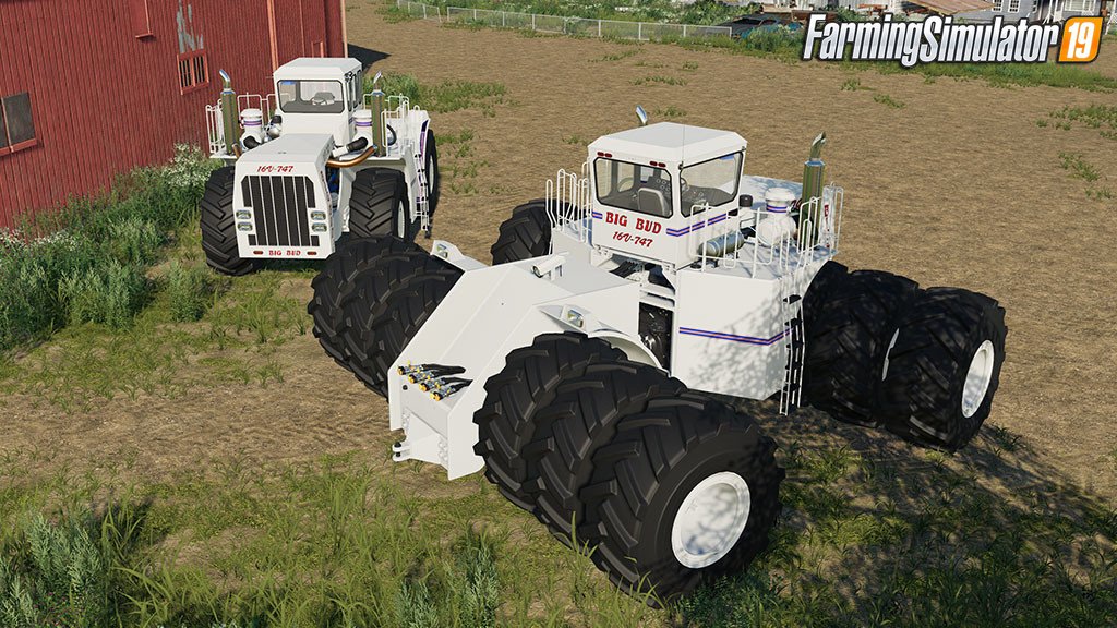 Tractor Big Bud 747 v1.0 by GIANTS Software for FS19