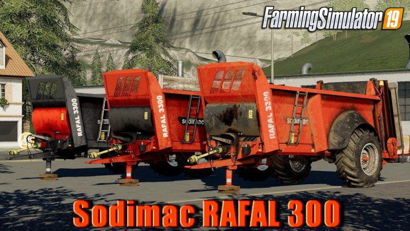 Trailer Sodimac RAFAL 300 v1.0 for FS19