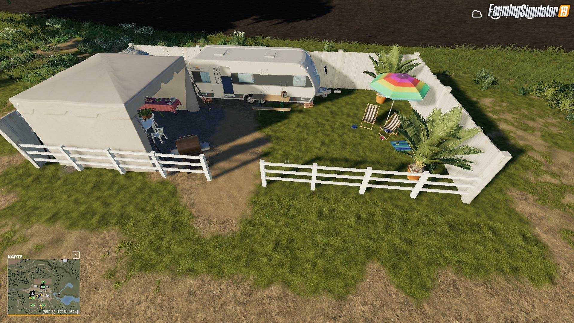 Caravan House v1.0 by SirSim for FS19