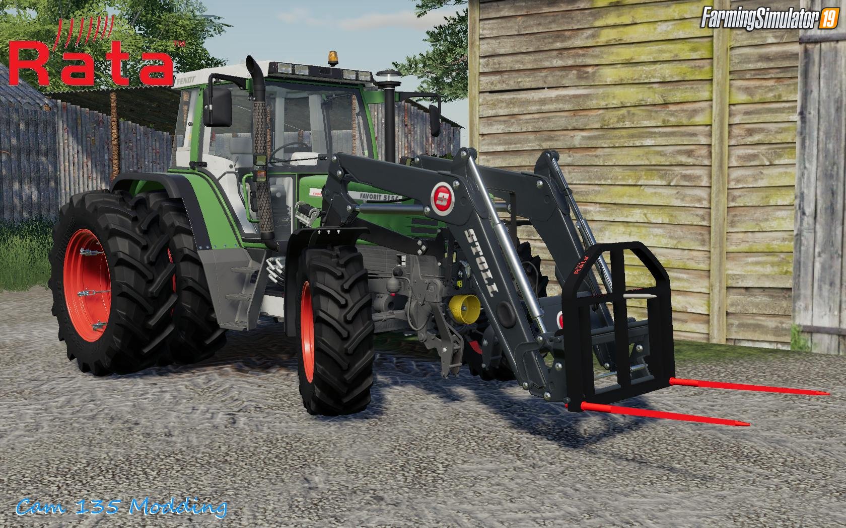 Rata Equipment Baleforks v1.0 for FS19