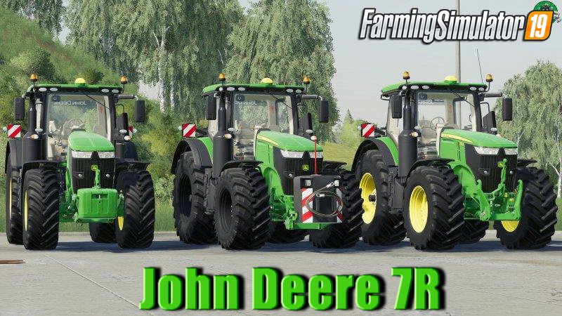 Tractor John Deere 7R v1.1 Edit by STv-Modding for FS19