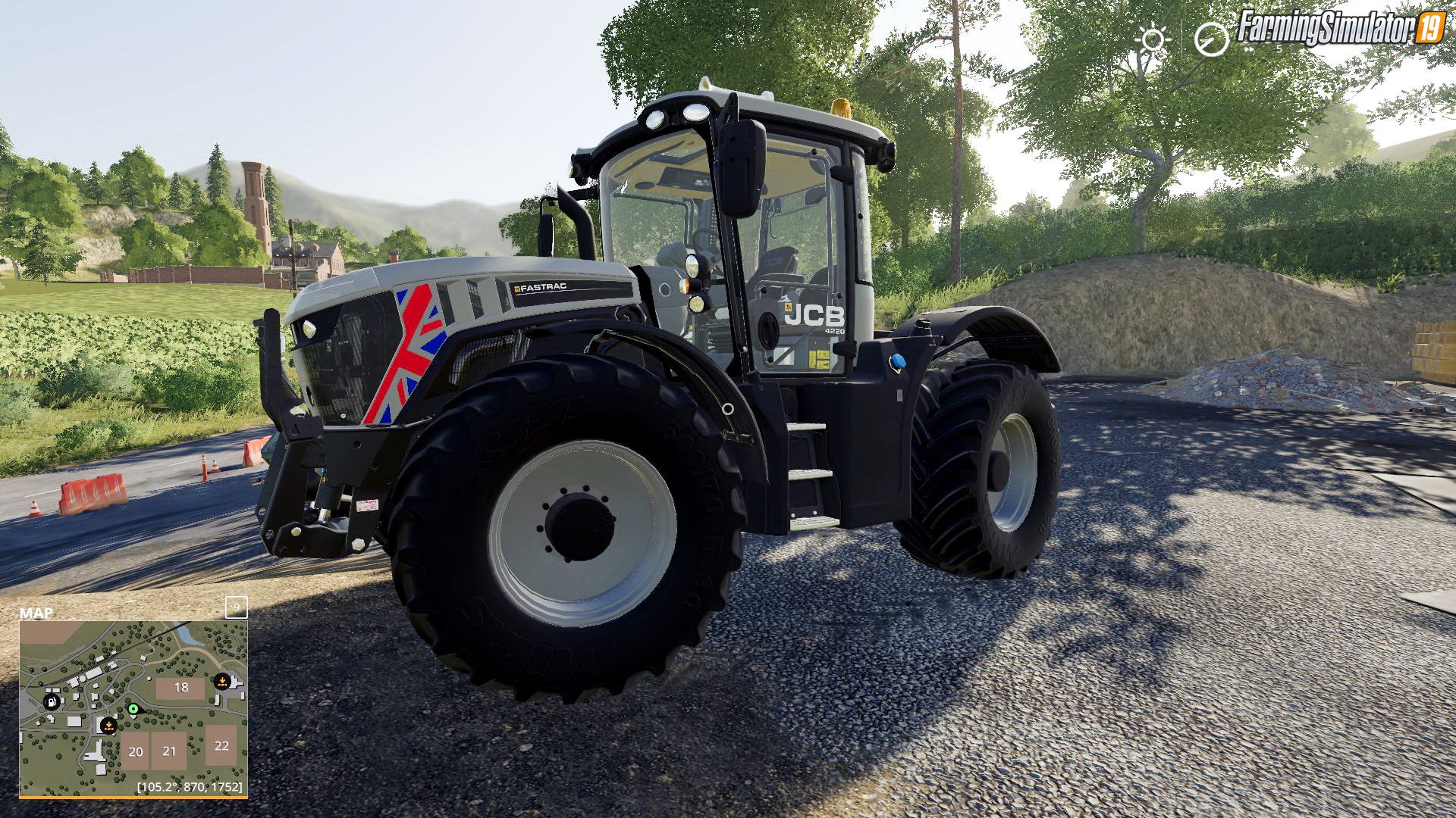 Tractor JCB Fastrac 4220 Limited Edition v1.0 for FS19