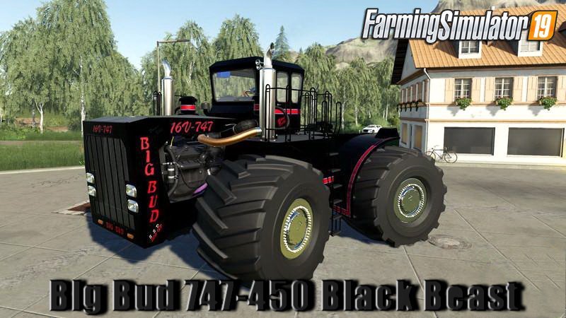 Big Bud 747-450 Black Beast for FS19