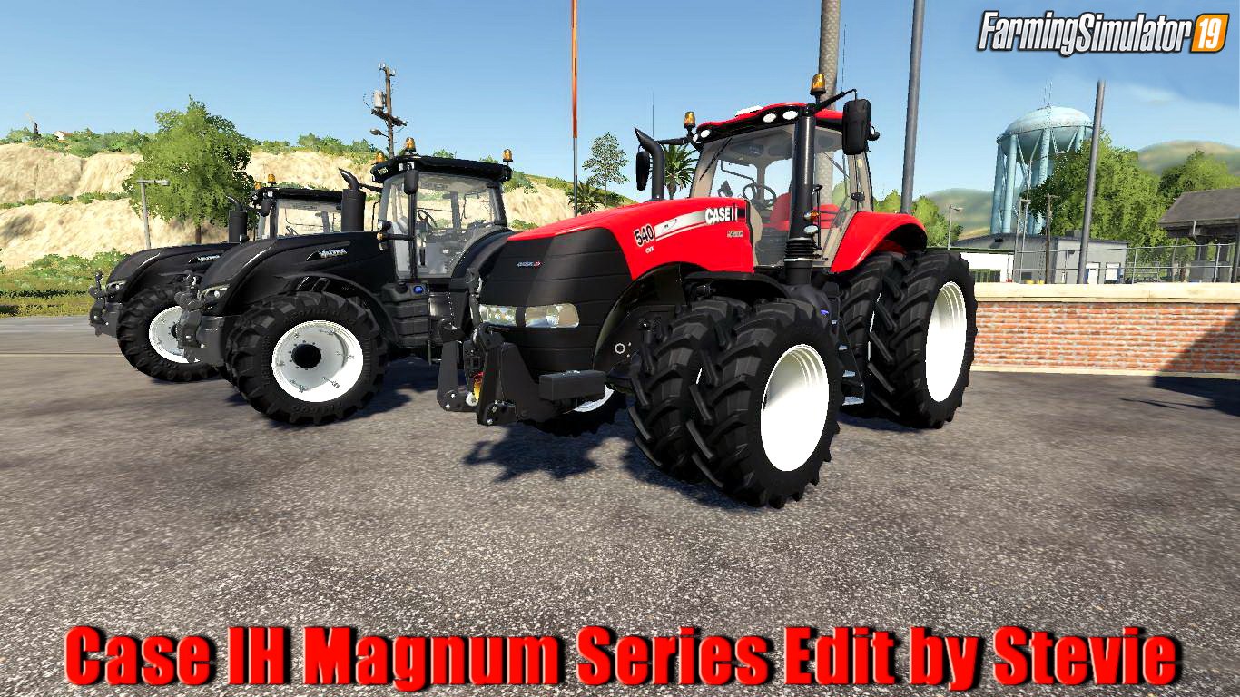 Tractor Case IH Magnum Series v1.0 Edit by Stevie for FS19