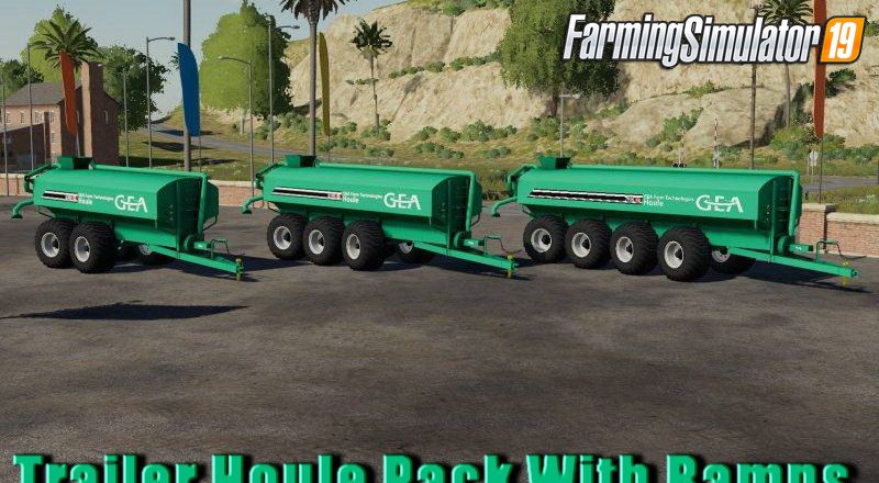 Houle Pack With Ramps v1.0 for FS19