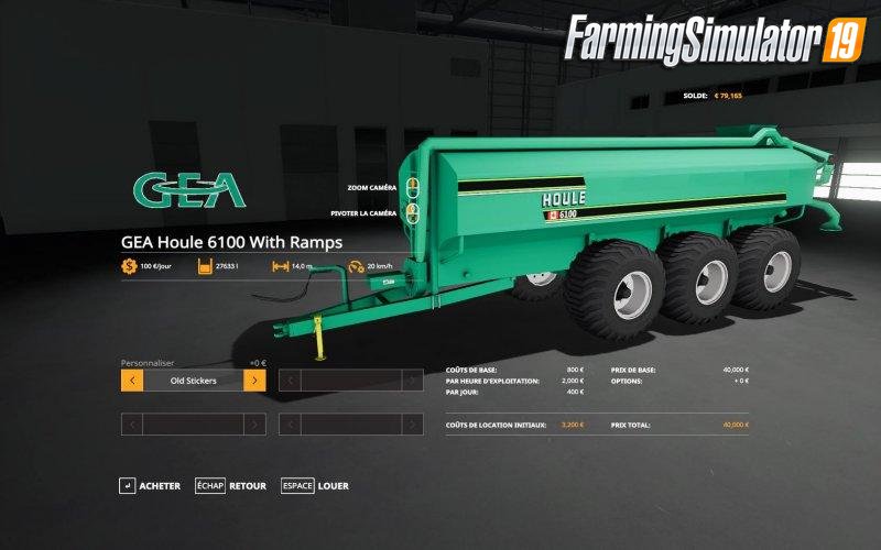 Houle Pack With Ramps v1.0 for FS19