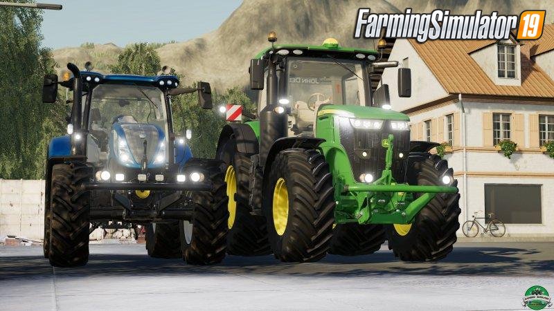 Bumper Lights v1.0 for FS19