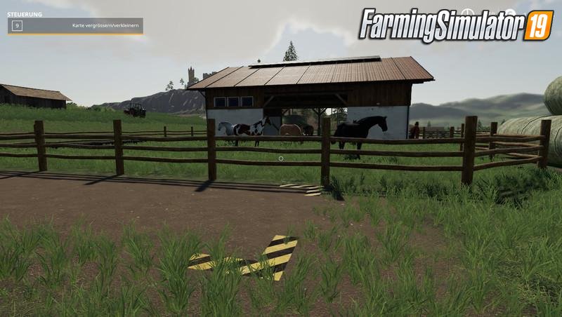 Stable Small Placeable v2.0 by Tbereit1 for FS19